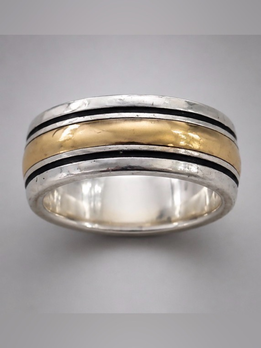 James Avery 14k & Sterling Wedding Band 6